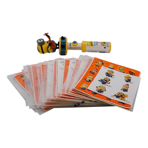 Minions Stuart Light Up Talker and Tattoo Stickers - Picture 4 of 5